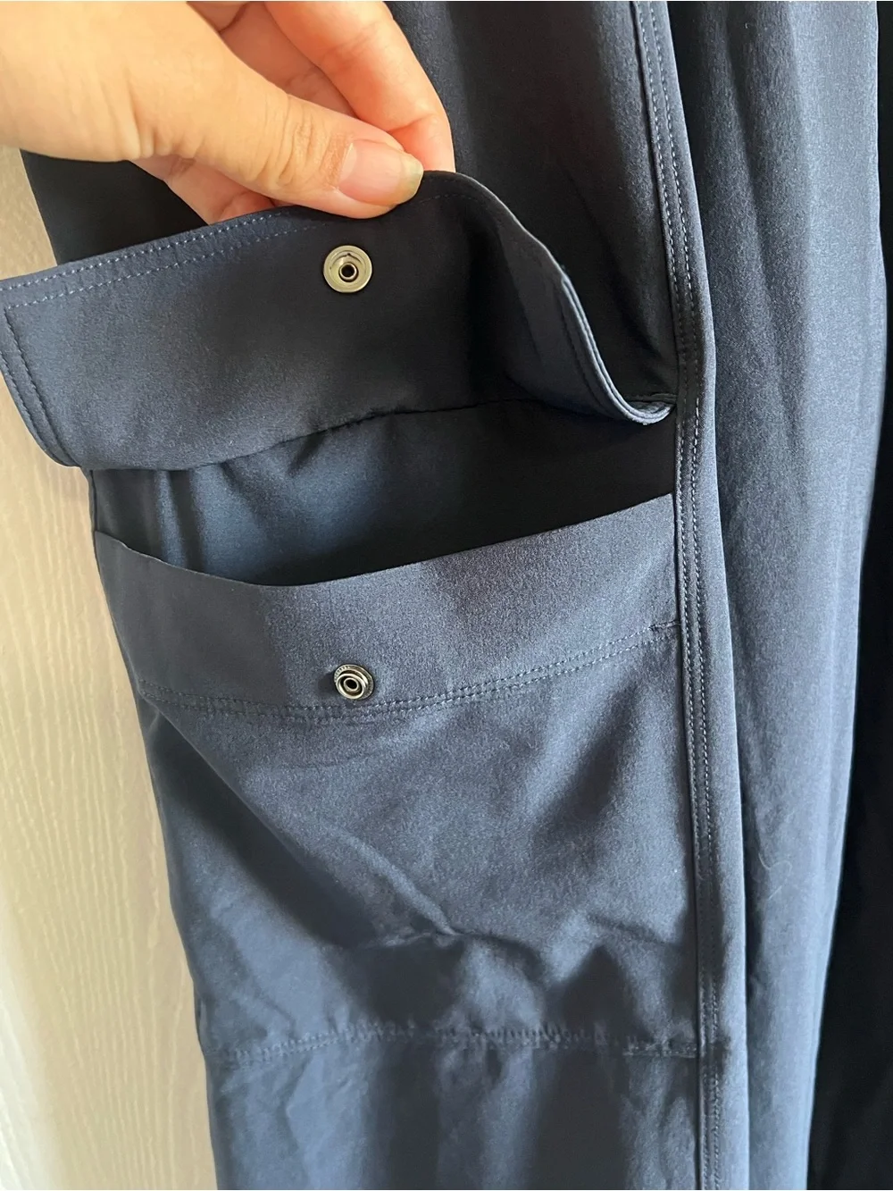 Athleta Girl Run Free Cargo Jogger Navy Size L/12
